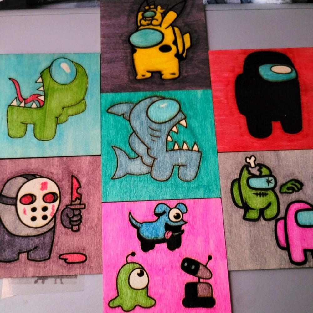 Among Us Coasters
